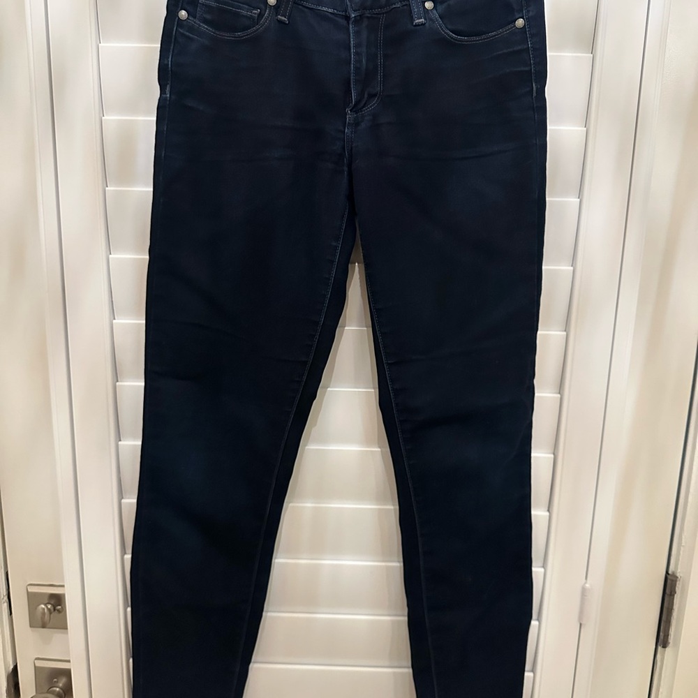 PAIGE Women's Skinny Jeans - Dark Blue